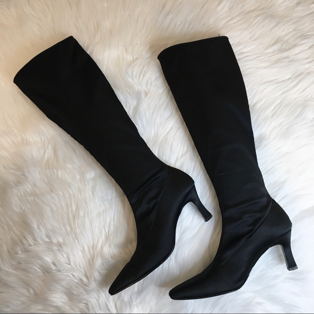 Nina | FLEX Knee High Heeled Boots - Picture 4 of 9